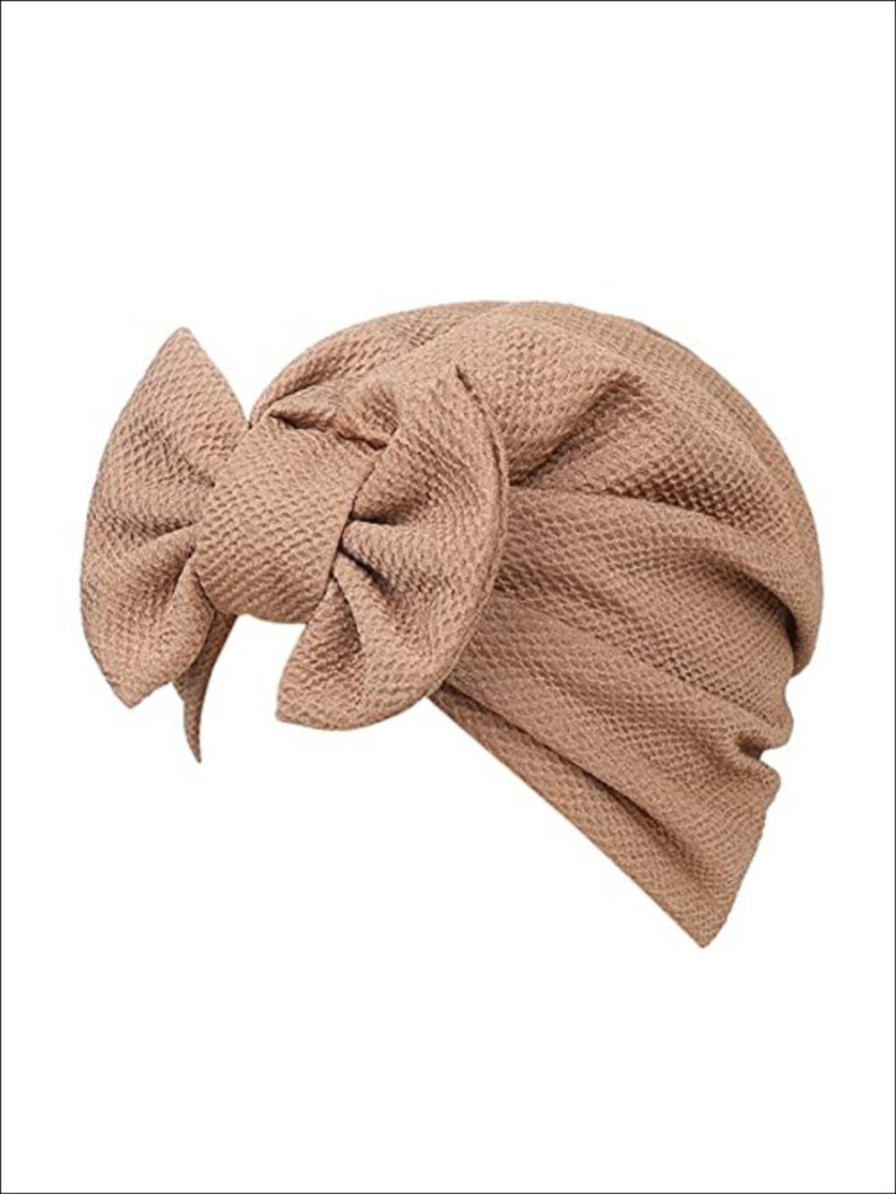 Womens Bowknot Chemo Beanie Turban Stretch Headwear for Hair Loss